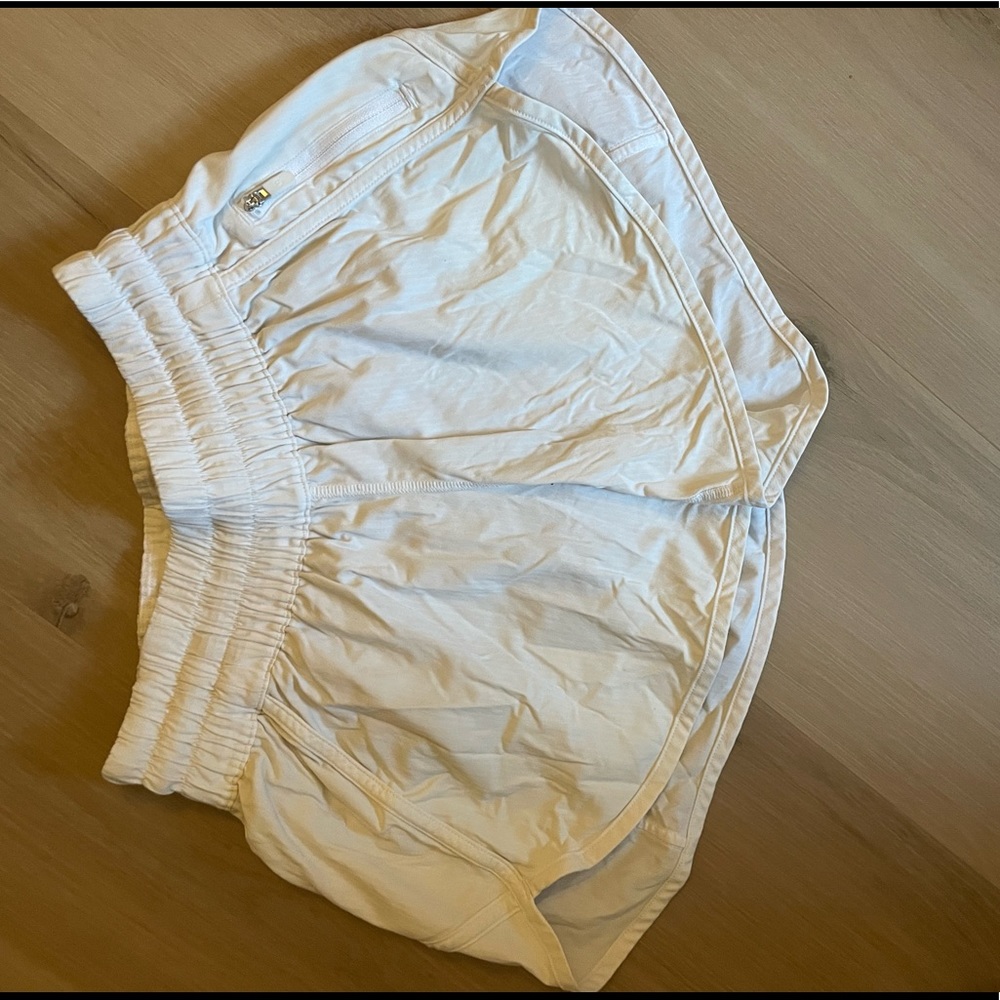 White Lululemon Shorts